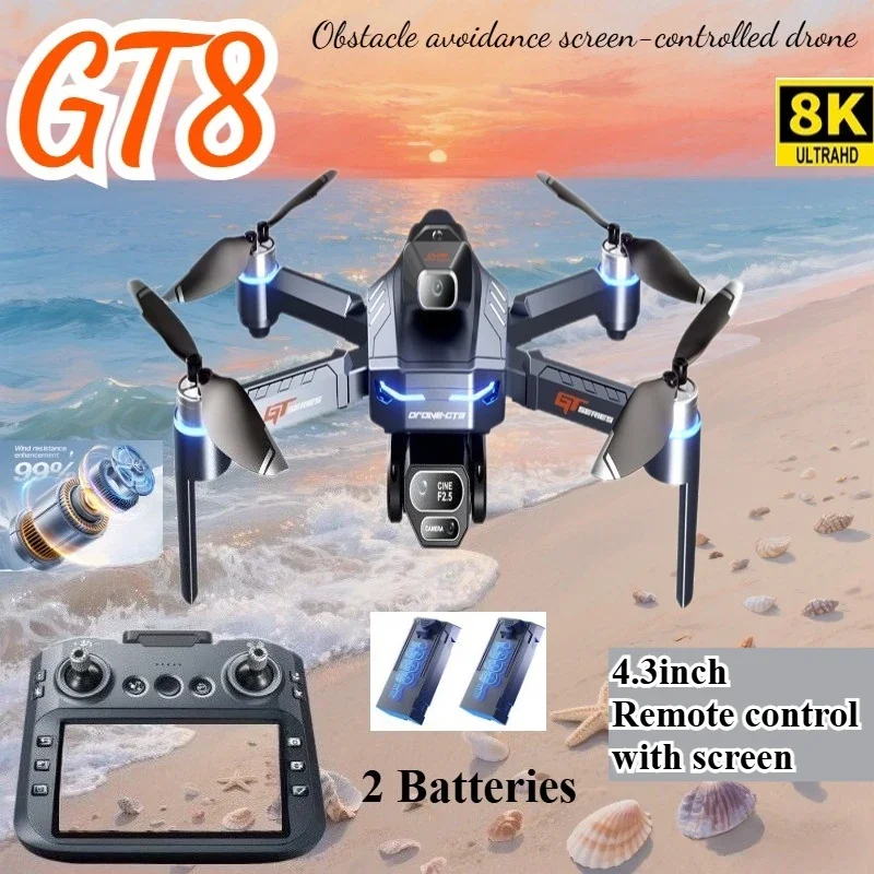 Drone Top Rc - الطائرة بدون طيار 4K HD GT8