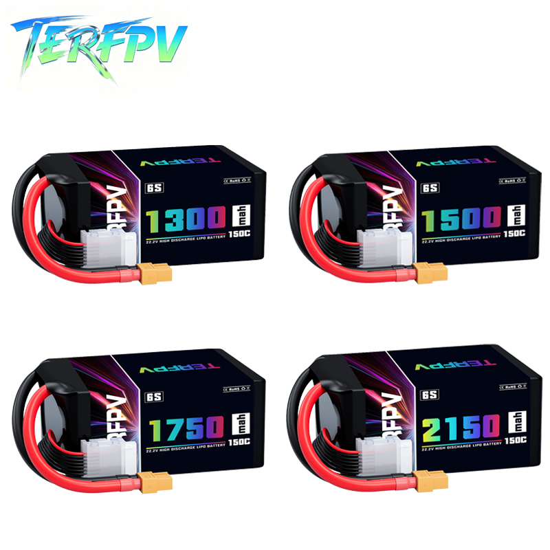 Drone Lipo Battery - بطارية ليثيوم بوليمر TERFPV 6S 22.2V