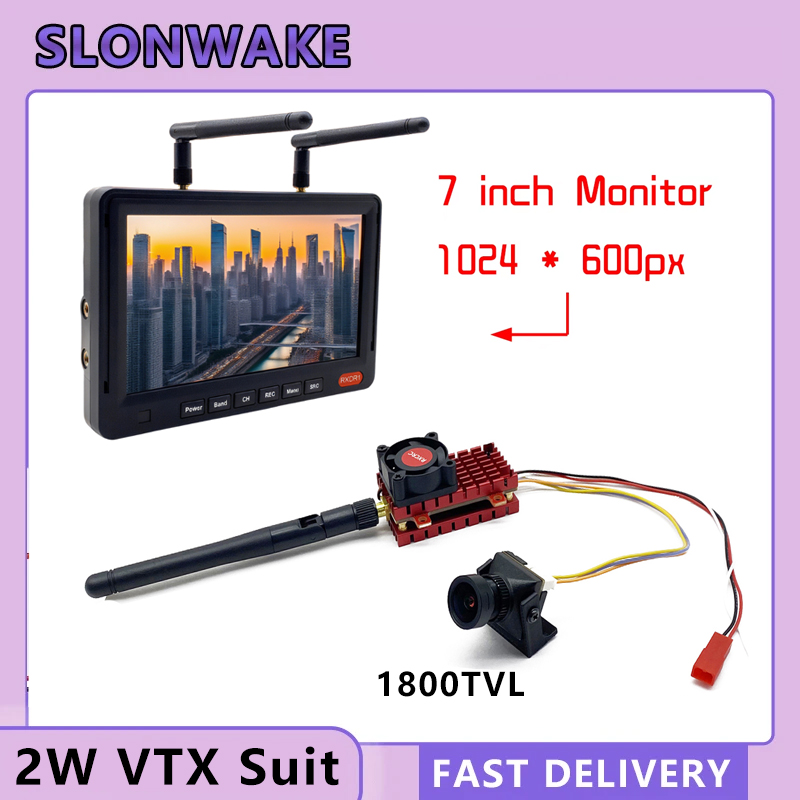 Drone Rc Camera - كاميرا SLONWAKE 5.8G 2W VTX FPV