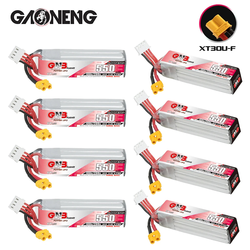 Drone Lipo Battery - GNB HV 11.4 فولت 550 مللي
