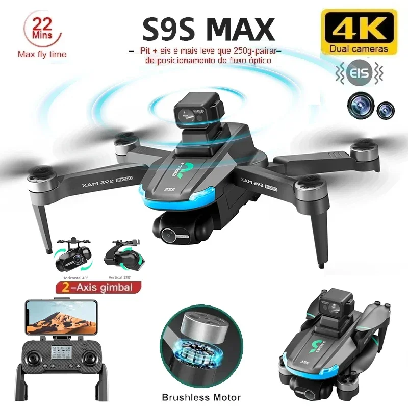 Drone App Rc Fpv - جديد S9S ماكس طائرة صغيرة بدون