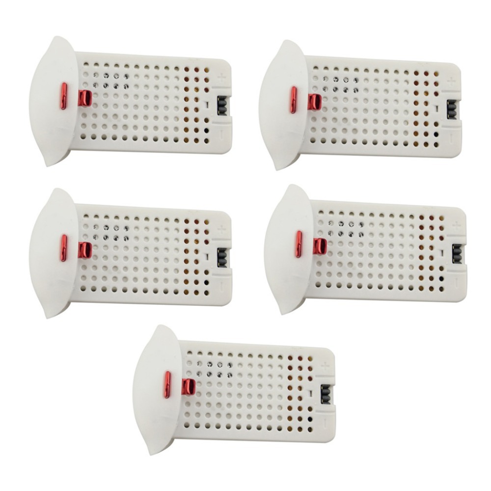 Drone Sjrc - 5 قطعة 3.7V 500mAh بطارية ل