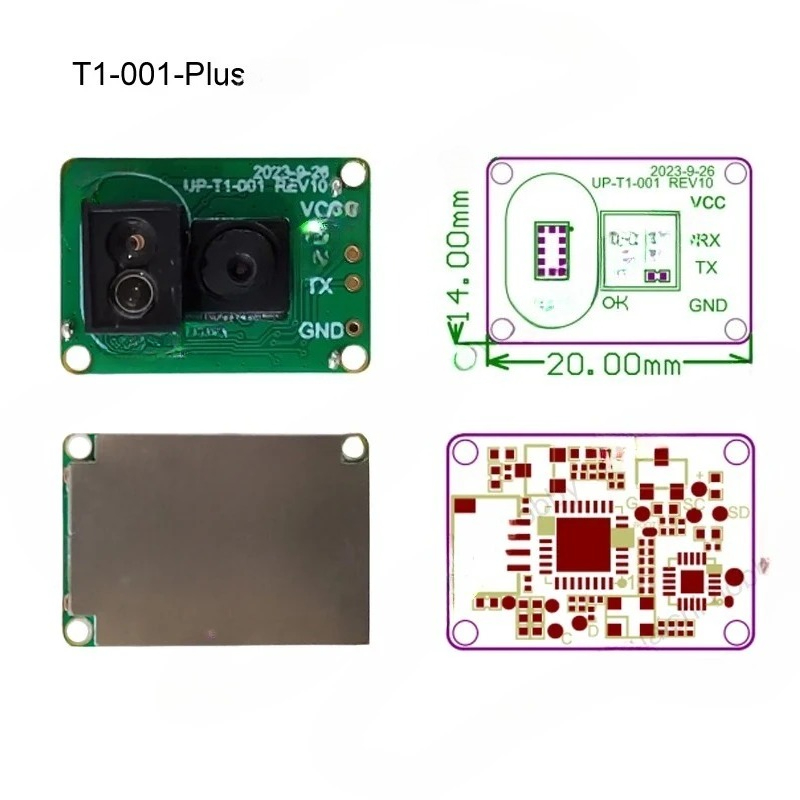 Rc Drone Uav - وحدة استشعار التدفق البصري UP-T1-001-Plus مع