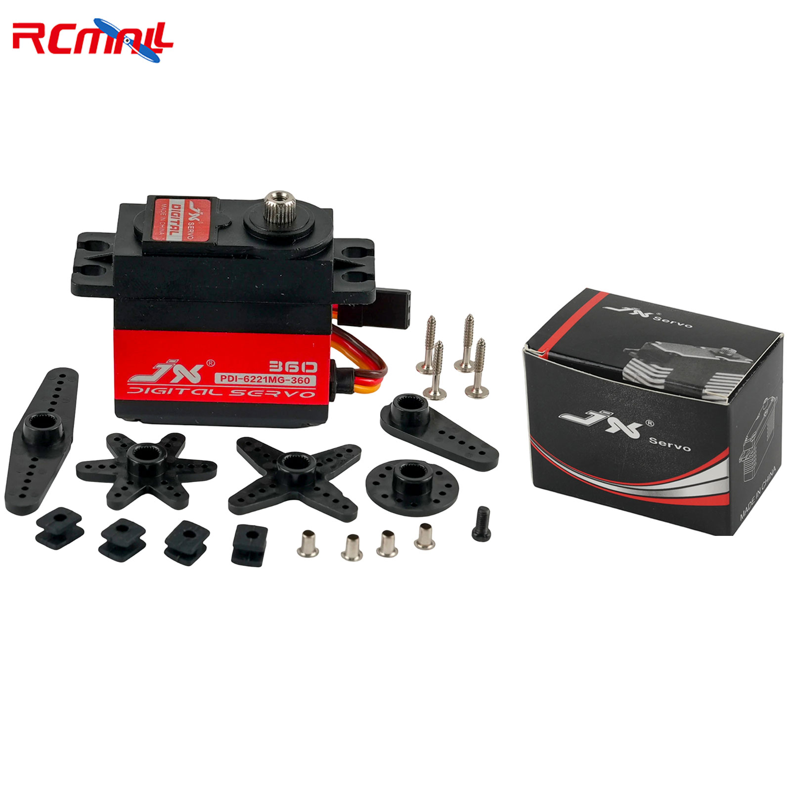 Drone Motor Rc Car - محرك سيرفو JX 6221MG بقوة 20