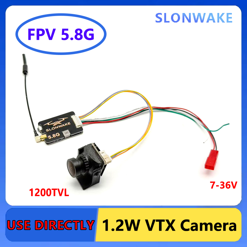 Drone Rc Camera - جهاز إرسال SLONWAKE 5.8G طويل المدى