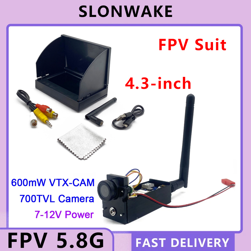 Drone Rc Camera - SLONWAKE FPV 5.8G 600mW قابل للتعديل