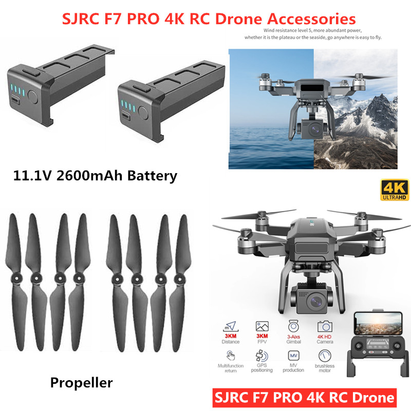 Drone Sjrc - 11.1 فولت 2600 مللي أمبير بطارية