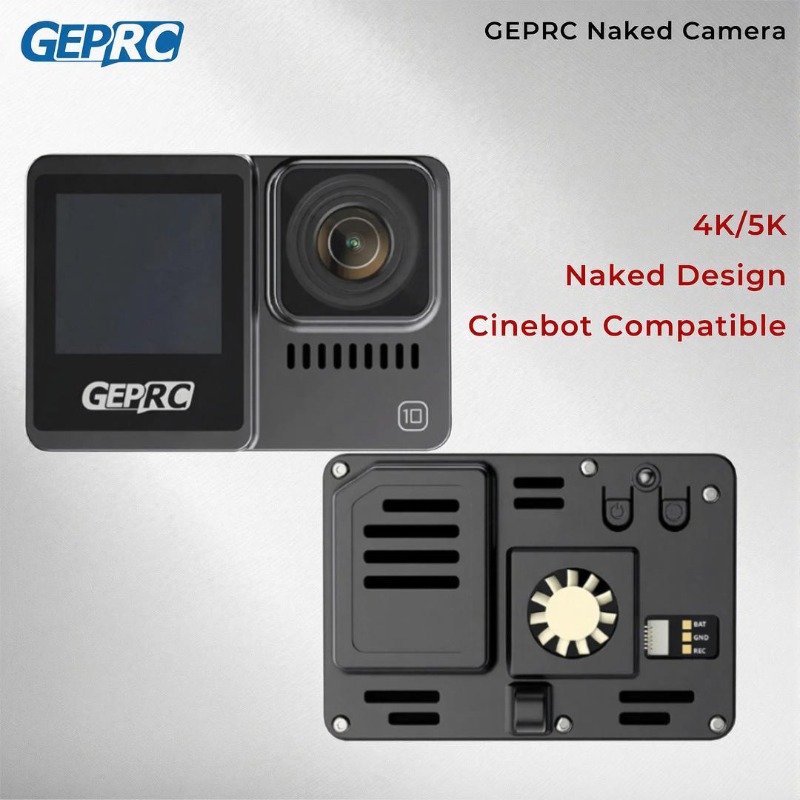 Drone Rc Action - كاميرا GEPRC Naked GP11/GP12 وكاميرا الحركة