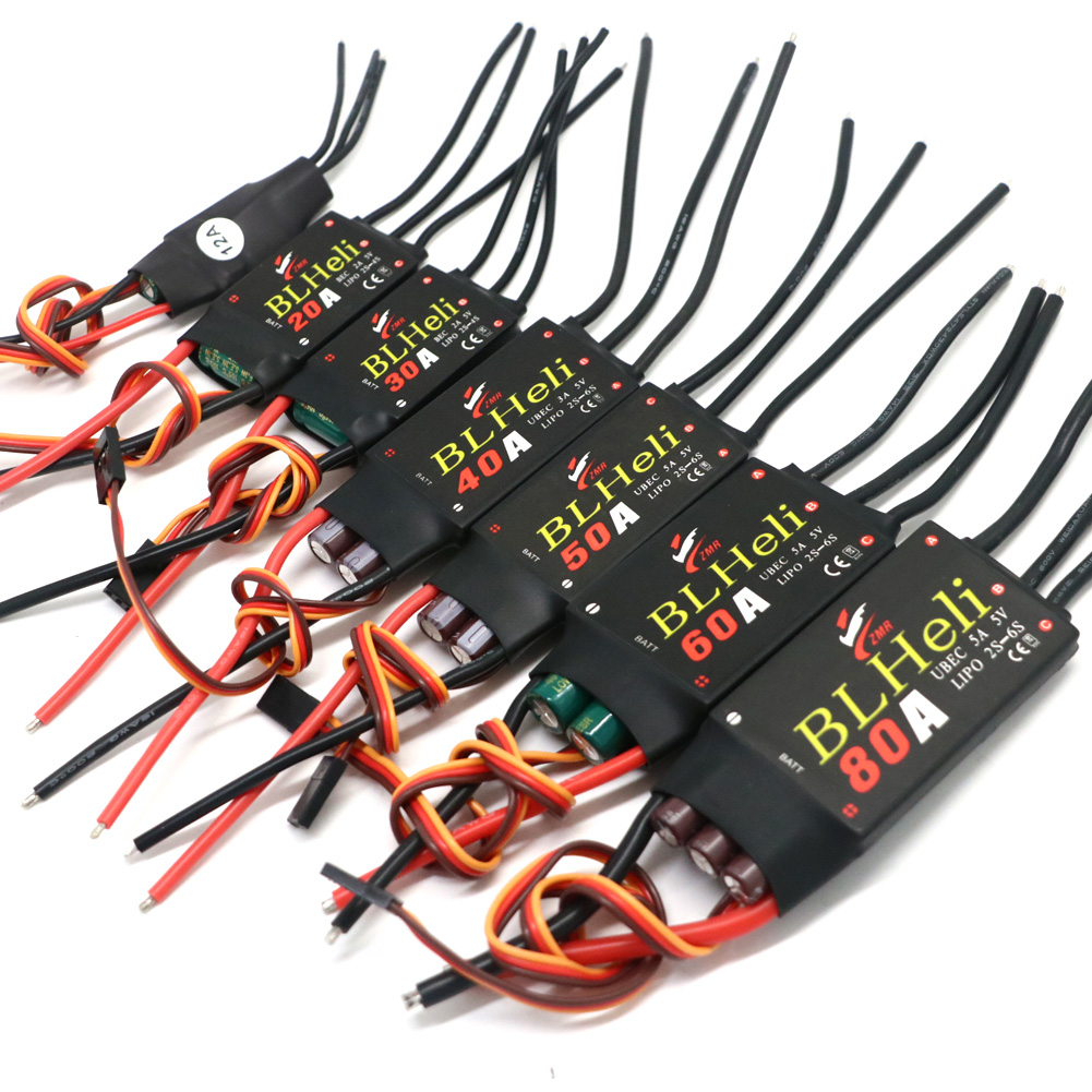 Drone Rc Toy - BLHeli فرش ESC 80A 12A 20A