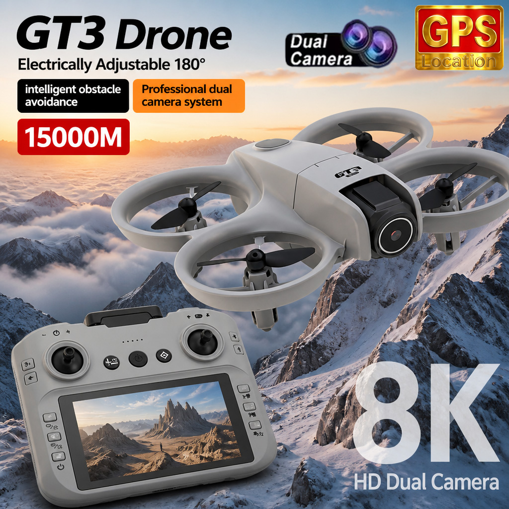 Drone Rc S156 - طائرة درون GT3 ميني احترافية بكاميرا