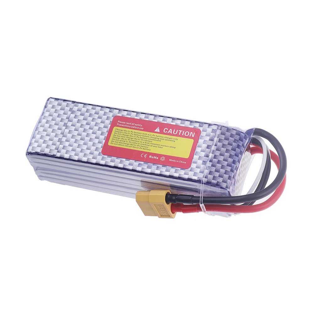 بطارية ليثيوم بوليمر 4S 14.8 ف - مراجعة Drone Lipo Battery وسعره