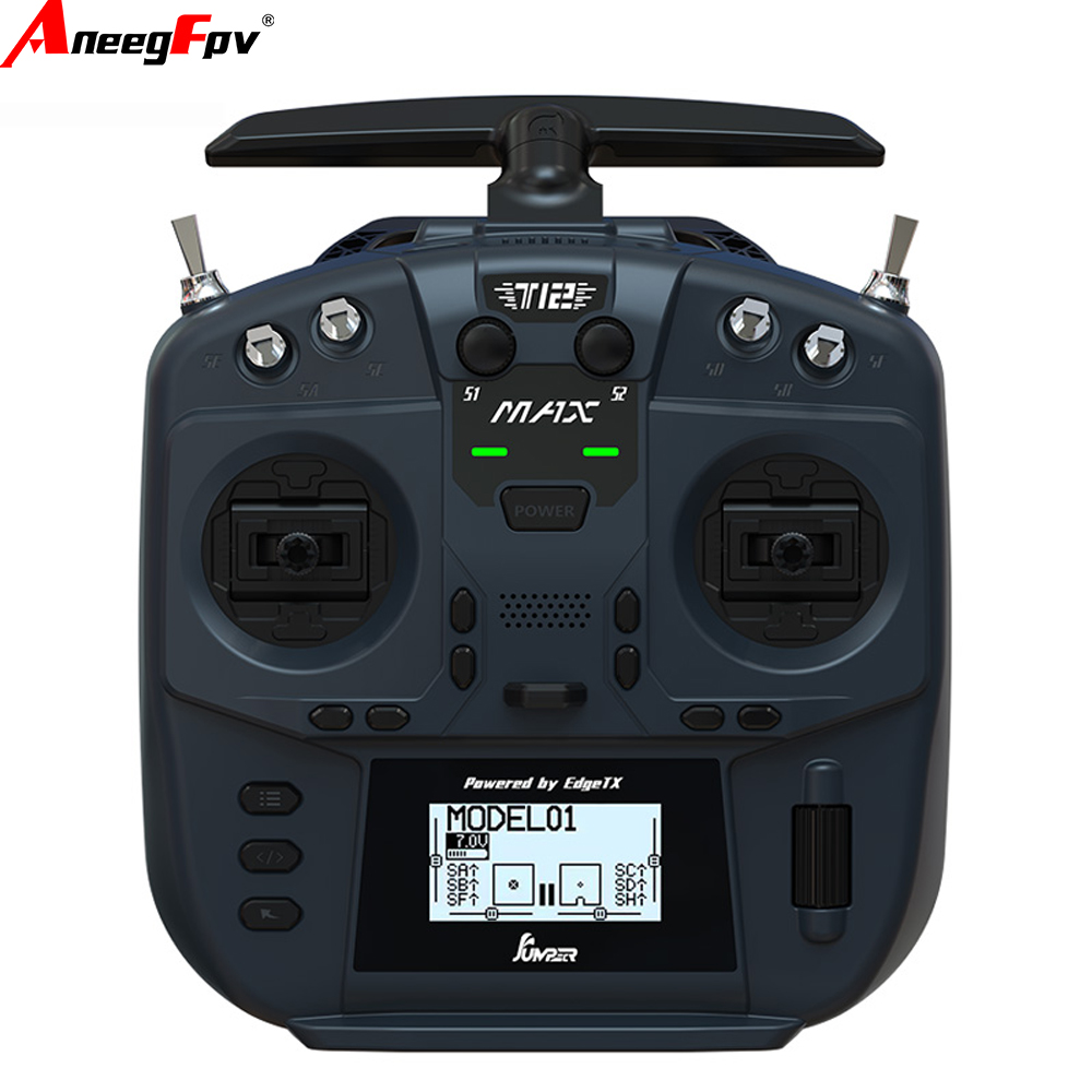 وحدة تحكم راديو Jumper T12 MAX - مراجعة Drone Vs Rc Airplane وسعره