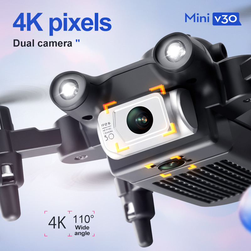 طائرة بدون طيار صغيرة V30 WiFi - مراجعة Drone Rc Helicopter With Camera وسعره