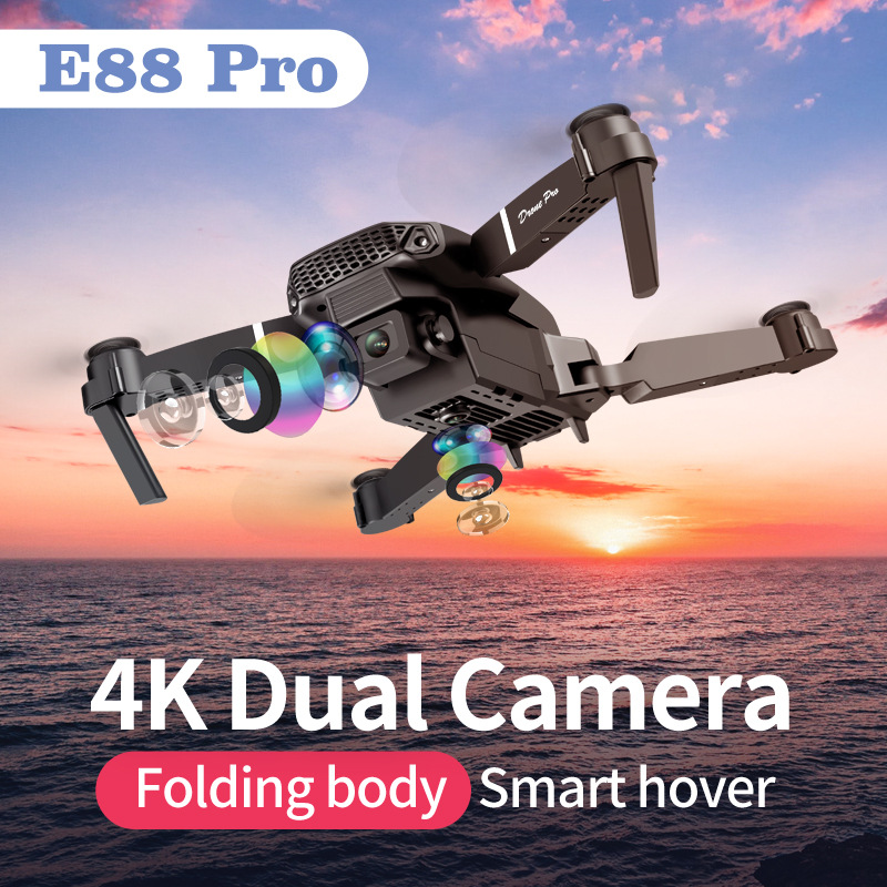 E88pro الطائرة بدون طيار المهن - مراجعة Drone Top Rc وسعره