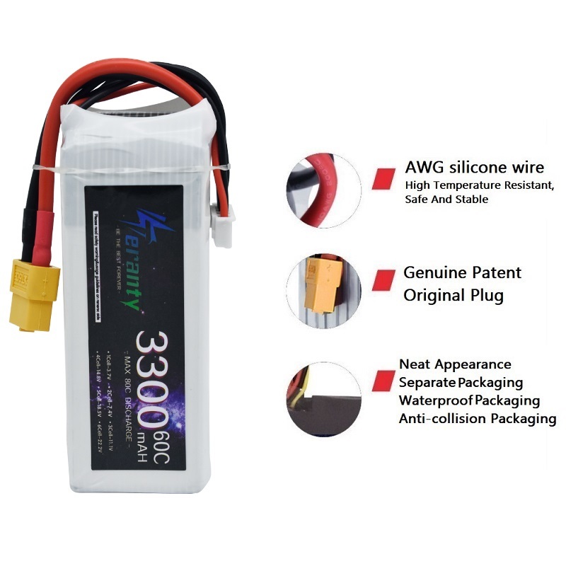 بطارية ليبو لطائرة سباق بدون ط - مراجعة Drone Lipo Battery وسعره