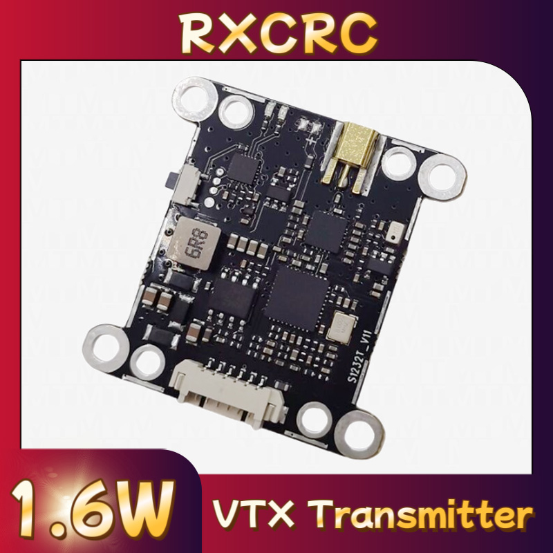 RXCRC 5.8G وحدة 48CH 1.6W VTX  - مراجعة Drone Rc Camera وسعره