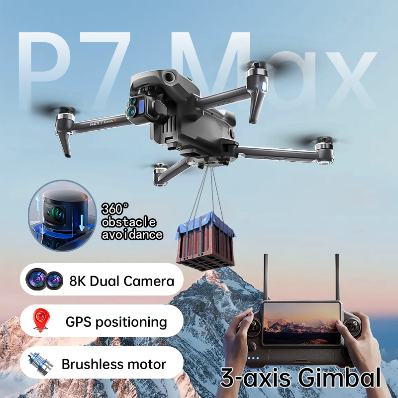 جديد P7 ماكس الطائرة بدون طيار - مراجعة Drone App Rc Fpv وسعره