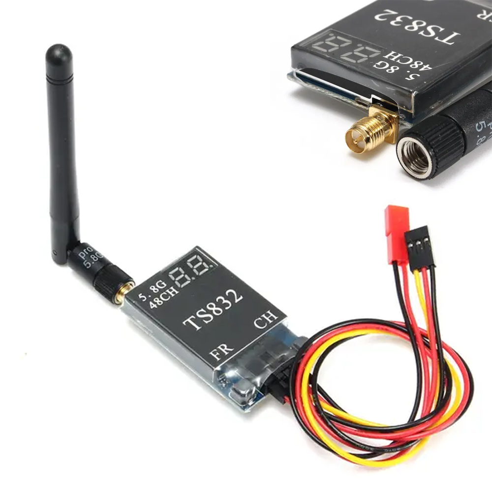 TS832 48CH 5.8G 600mw 5km اللا - مراجعة Drone Rc Camera وسعره