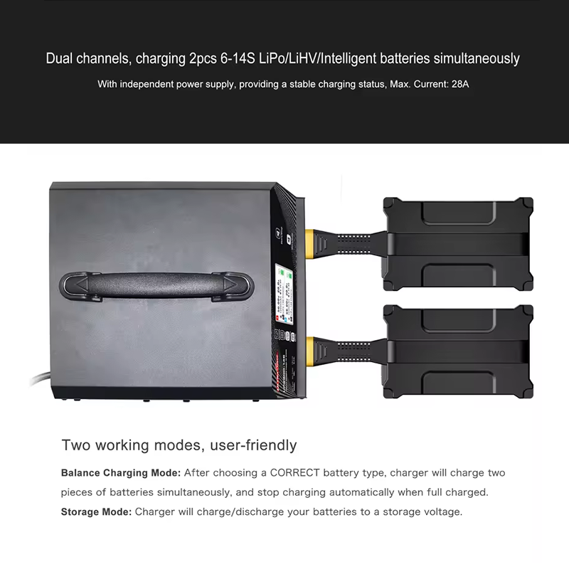 شاحن طائرات بدون طيار ULTRA PO - مراجعة Drone Lipo Battery وسعره