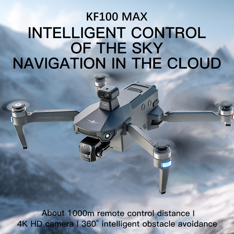 KF100 MAX GPS الطائرة بدون طيا - مراجعة Drone App Rc Fpv وسعره