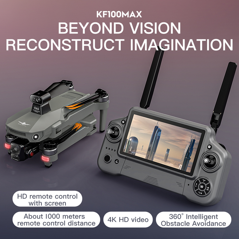 KF100 MAX GPS الطائرة بدون طيا - مراجعة Drone App Rc Fpv وسعره