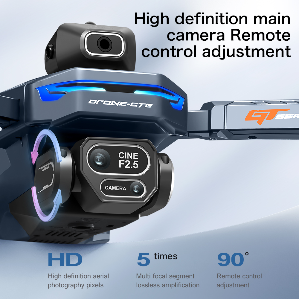 طائرة بدون طيار GT8 الجديدة لع - مراجعة Drone Gt8 Rc وسعره