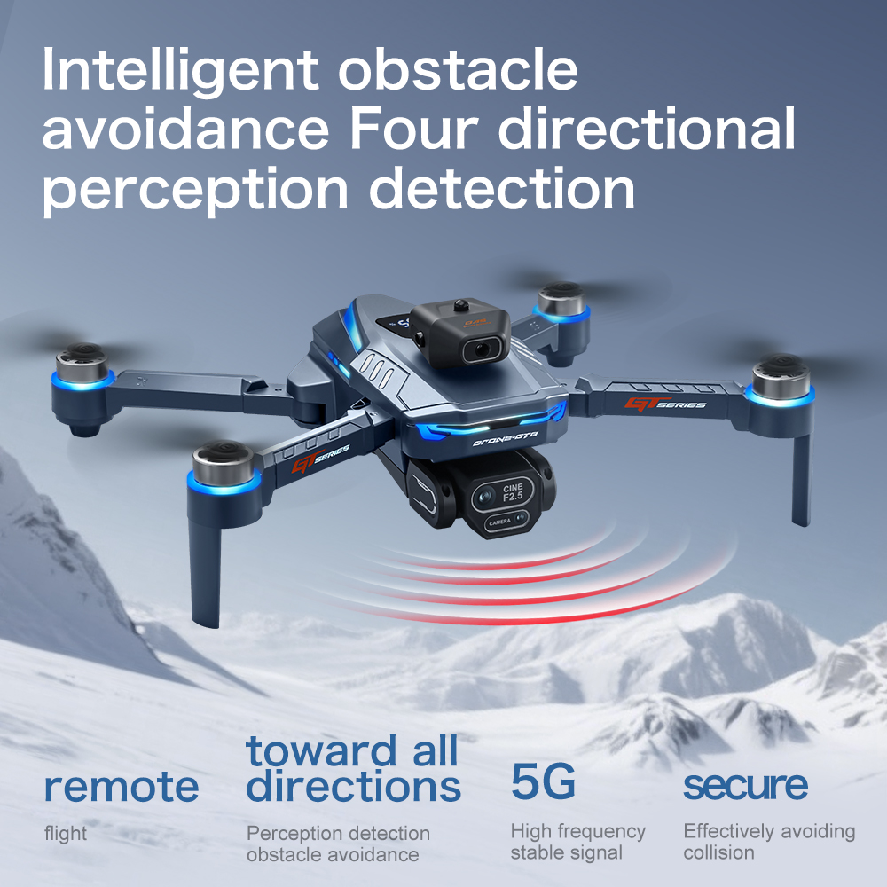 طائرة بدون طيار GT8 الجديدة لع - مراجعة Drone Gt8 Rc وسعره