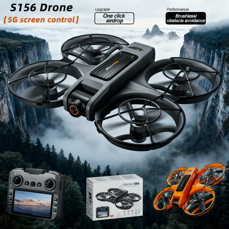 طائرة بدون طيار احترافية S156  - مراجعة Drone Rc S156 وسعره