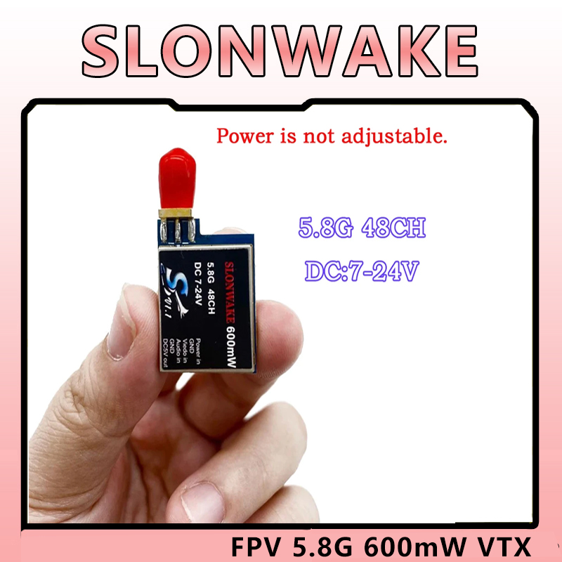 جهاز إرسال SLONWAKE 5.8G TS582 - مراجعة Drone Rc Camera وسعره