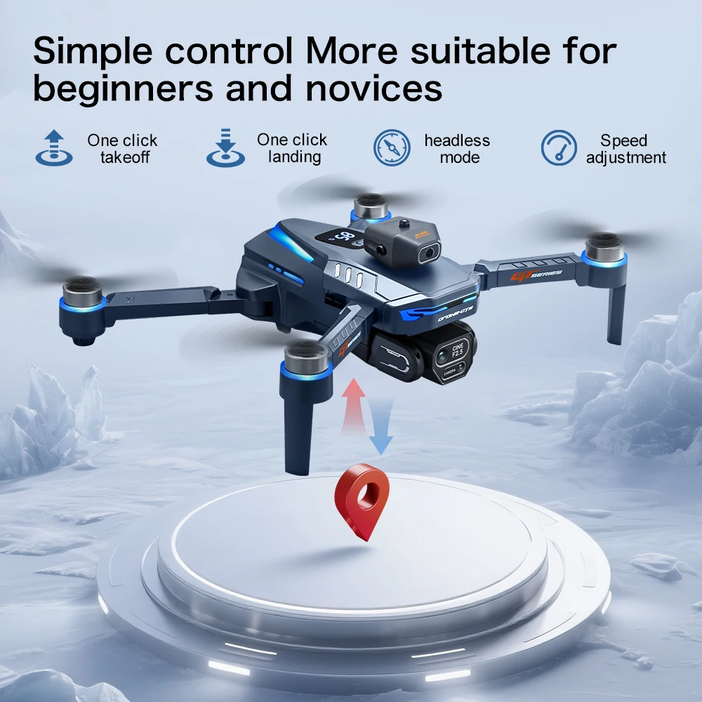طائرة بدون طيار GT8 الأصلية مز - مراجعة Drone Gt8 Rc وسعره