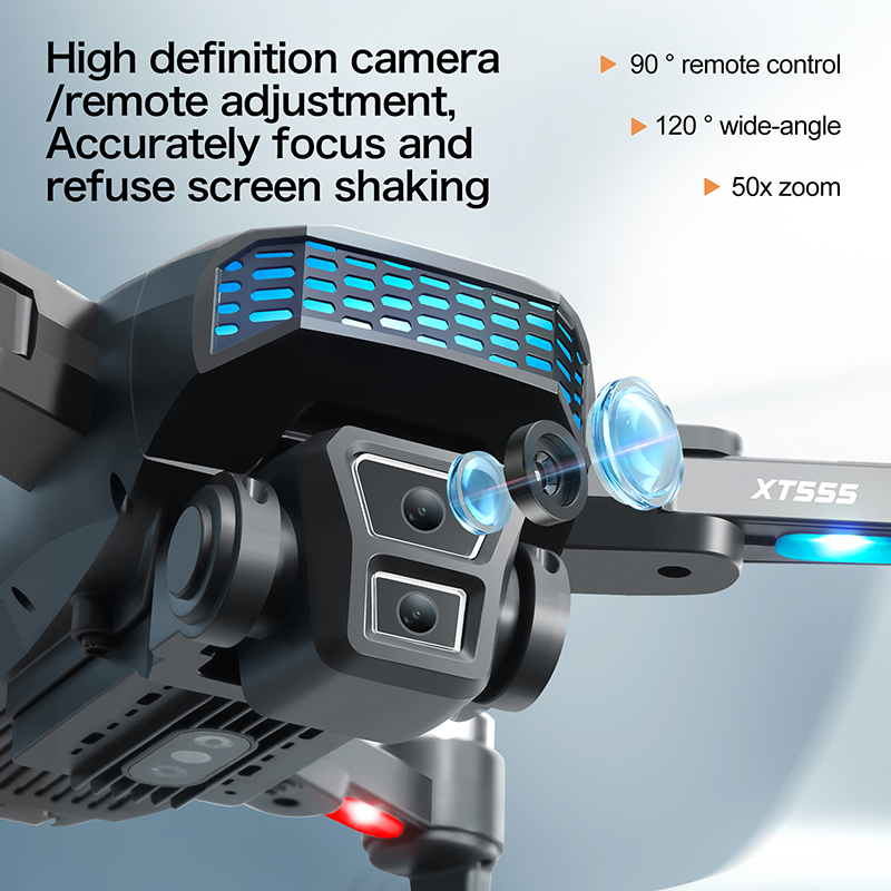 طائرة بدون طيار XT555 GPS جديد - مراجعة Drone Rc Foldable وسعره