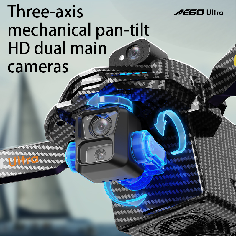 AE60 نظام تحديد المواقع بدون ط - مراجعة Drone Rc Helicopter With Camera وسعره