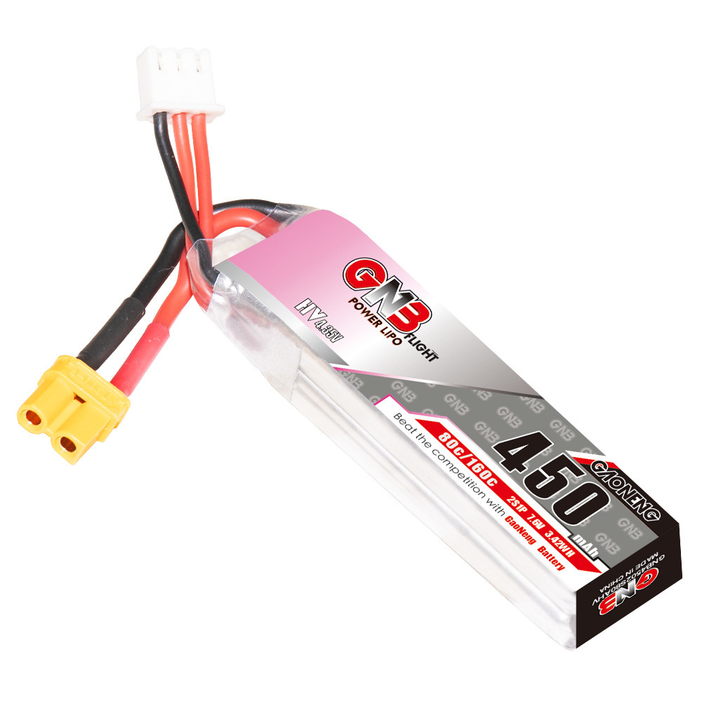GNB يبو بطارية HV 2S 7.6 فولت  - مراجعة Drone Lipo Battery وسعره