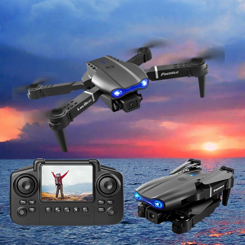 طائرة بدون طيار FACEGLE UAV E9 - مراجعة Drone Rc Helicopter With Camera وسعره