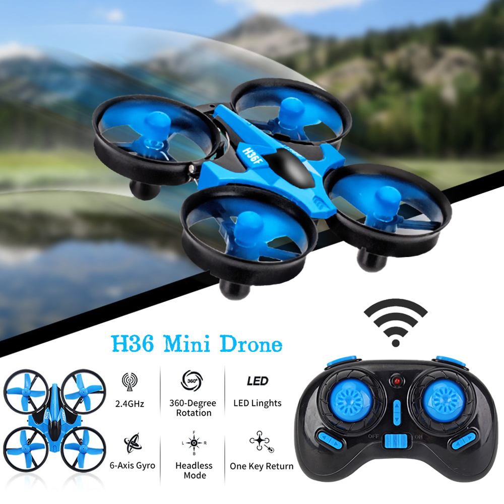 JJRC H36 Mini Rc Drone 4ch 6-A - مراجعة Rc Drone Uav وسعره