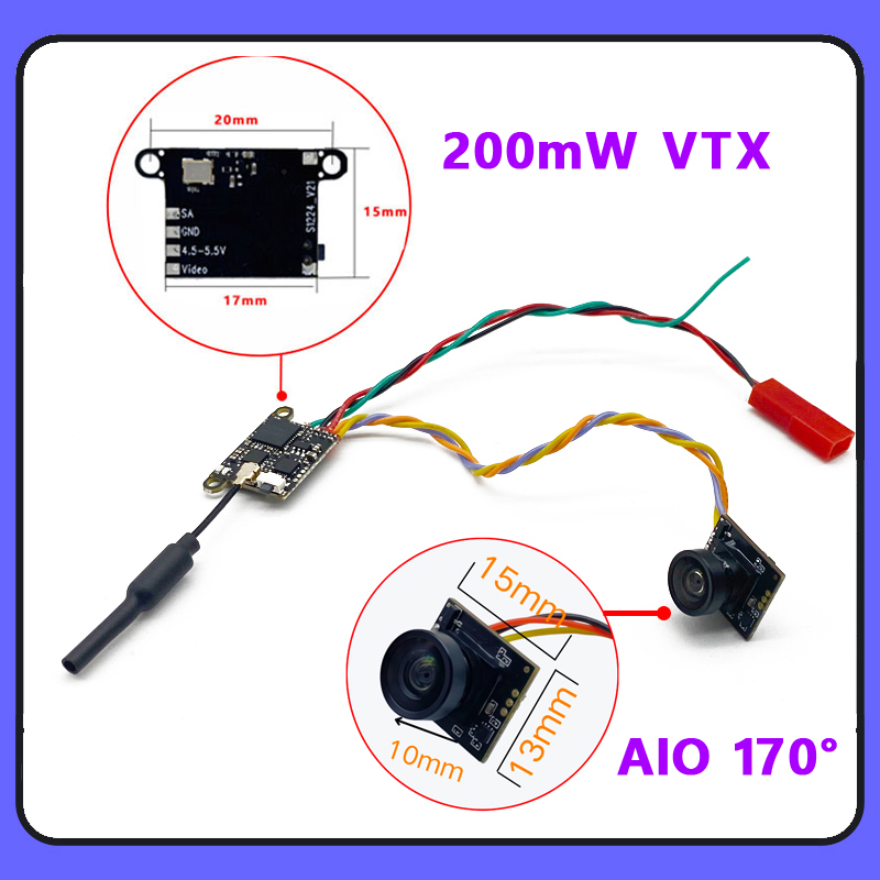 كاميرا SLONWAKE 5.8G 1200TVL F - مراجعة Drone Rc Camera وسعره