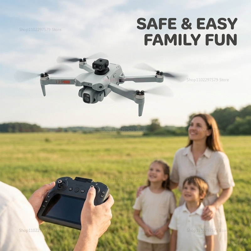 طائرة بدون طيار T33 محسنة مع ك - مراجعة Drone Rc Foldable وسعره