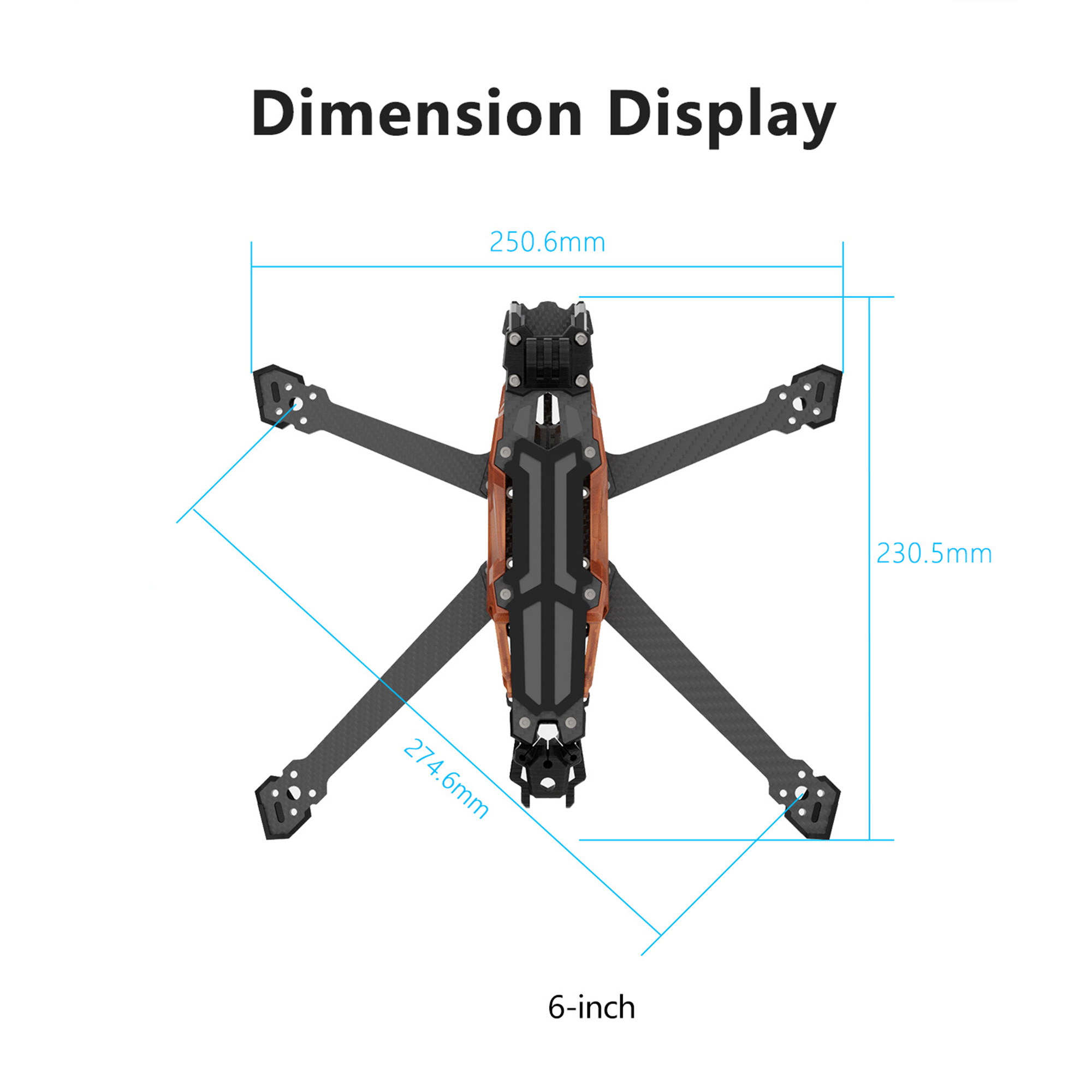 إطار GEPRC GEP-Vapor-D5 D6 O4  - مراجعة Nano Quad Fpv وسعره