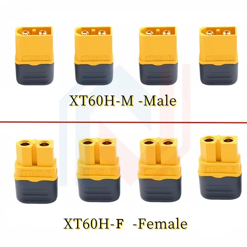 XT60H (XT60 Uograde) ذكر أنثى  - مراجعة Drone Rc Link وسعره