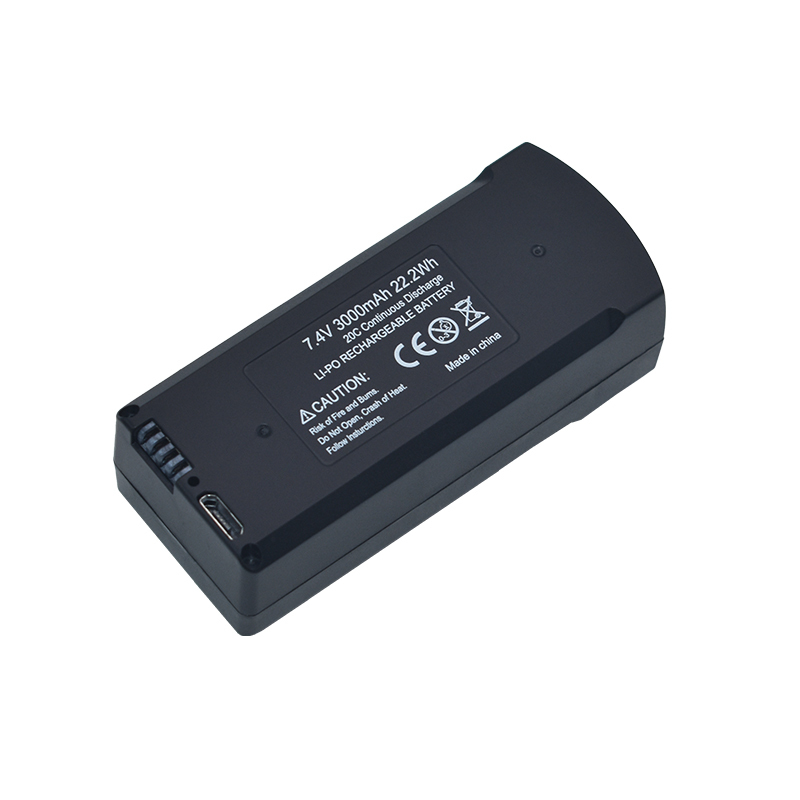 بطارية GPS V198 7.4 فولت 3000  - مراجعة Drone Lipo Battery وسعره