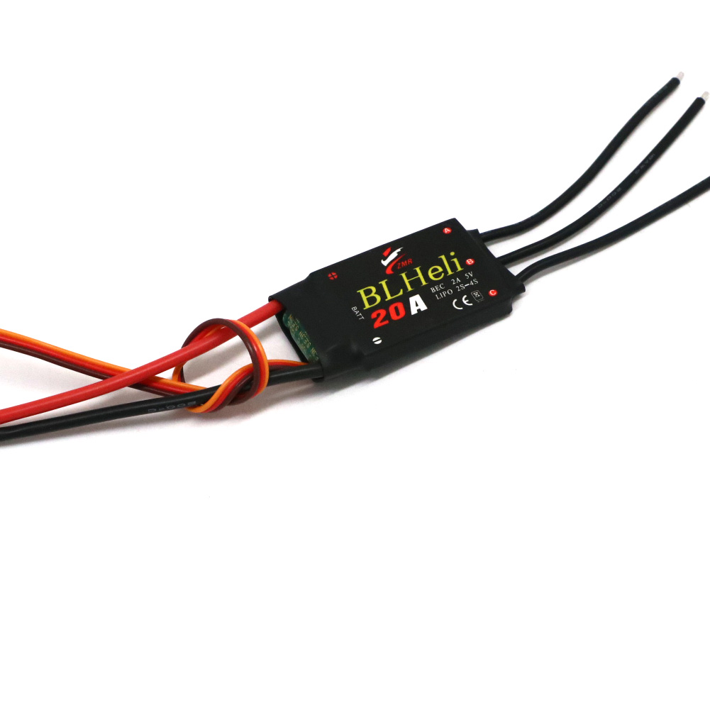 BLHeli فرش ESC 80A 12A 20A 30A - مراجعة Drone Rc Toy وسعره