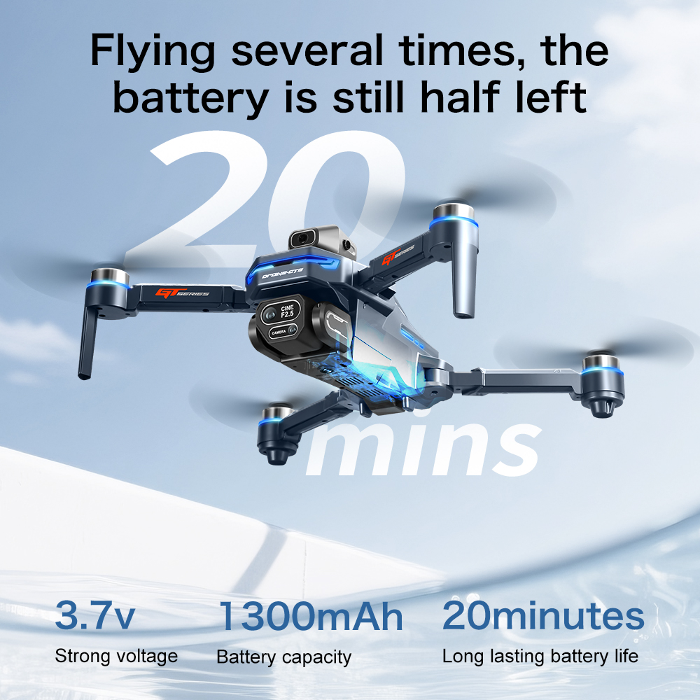 طائرة لينوفو GT8 بدون طيار مع  - مراجعة Drone Gt8 Rc وسعره