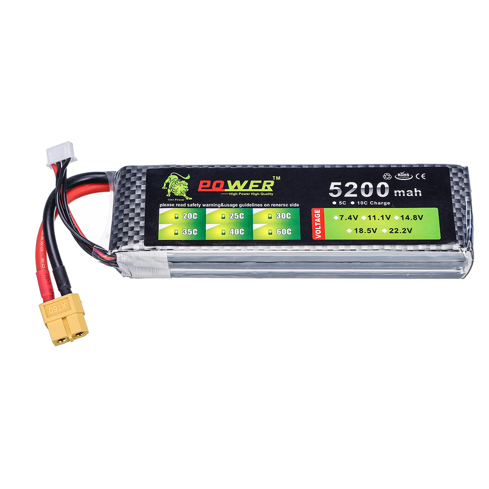 3S 5200mah 11.1V 60C يبو بطاري - مراجعة Drone Zll Rc وسعره
