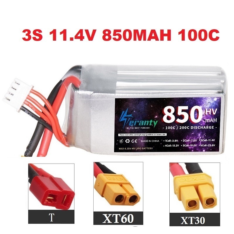 1/2/3 قطعة TERANTY 3S 11.4 فول - مراجعة Nano Quad Fpv وسعره